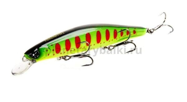 Воблер LUCKY JOHN Pro Series MAKORA SP суспендер 110мм, 12гр., до 1,5м, цвет 201