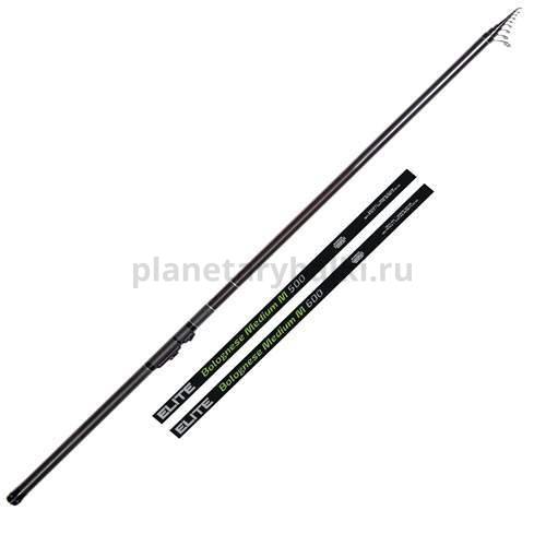 Удилище поплавочное с кольцами Salmo Elite BOLOGNESE MEDIUM M 5м, тест 3-20гр.