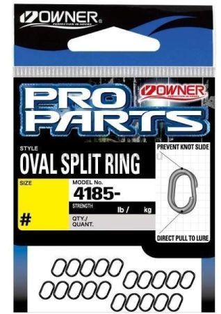 Кольцо заводное OWNER Oval Split Ring №2, 20шт.