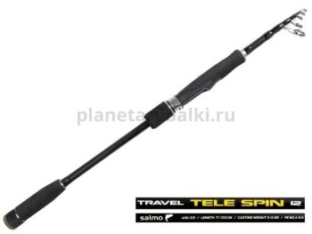 Спиннинг телескопический Salmo Elite TRAVEL TELE SPIN 12 2,13м, тест 3-12гр.