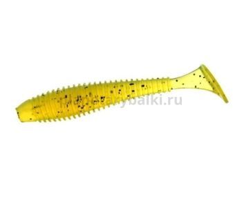 Виброхвост FLAGMAN Mystic Fish Fat 2,8" 7см, #112 Chartreuse, 5шт.