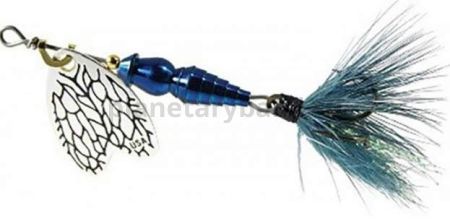 Блесна вращающаяся MEPPS Bug №00, 1,5гр., iron blue