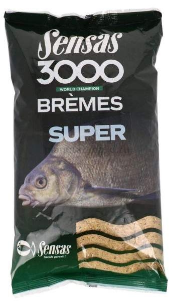 Прикормка Sensas 3000 Super BREMES 1кг