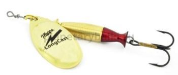 Блесна вращающаяся MEPPS Aglia Long Cast №4, 17гр., цвет OR