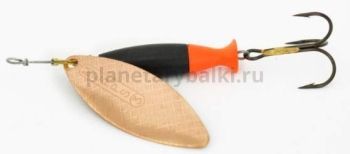 Блесна вращающаяся MEPPS Aglia Long Heavy №3, 24гр., цвет CU/queue orange