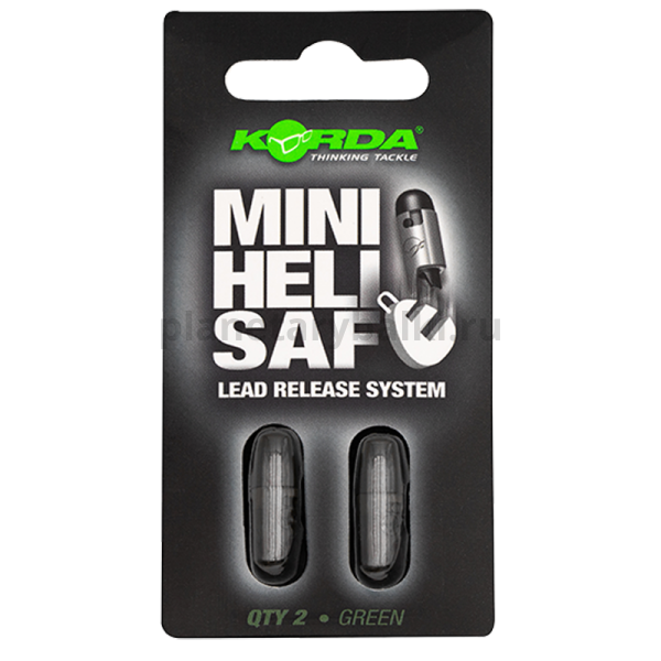 Клипса безопасная KORDA Safe Heli mini Green