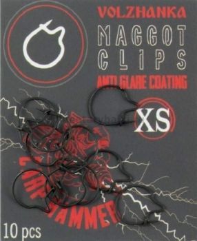 Клипса для опарыша Volzhanka Carp Hammer Maggot Clips XS 10шт.