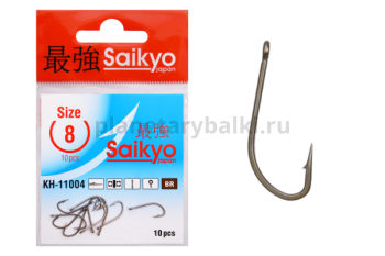 Крючки Saikyo Crystal BR KH-11004 №8, 10шт.