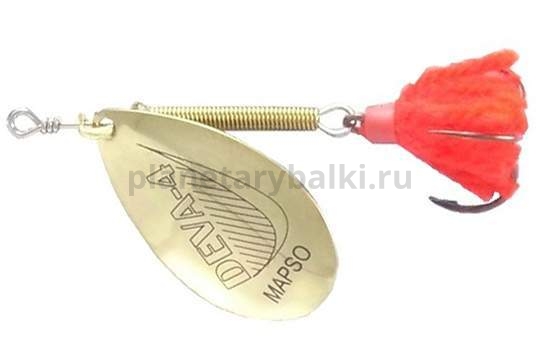 Блесна вращающаяся Lukris DEVA №1, 1гр., цвет O