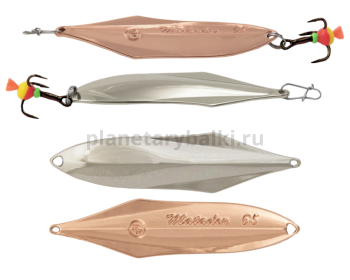 Блесна вертикальная ECOPRO Matador 65мм, 9гр., цвет SC