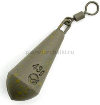 Грузило KORDA Distance Casting Swivel 1,5oz, 43гр.