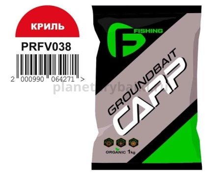 Прикормка для рыбы F-FISHING CARP Криль 1кг (15)
