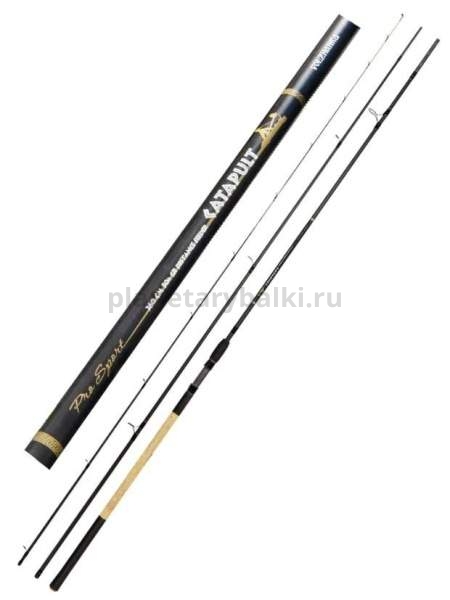 Удилище фидерное Volzhanka Pro Sport Catapults LS 14ft 4.2м, тест 90+гр., 3 секции+3
