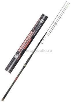 Удилище фидерное Волжанка Телефидер 3.3м, тест до 150гр., 6 секций+3 (IM6)