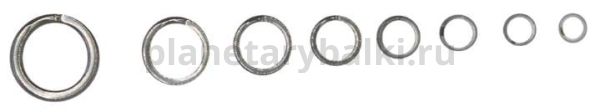 Заводные кольца COLMIC Split Rings №6, 12кг, 10шт.