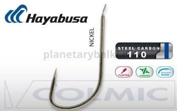Крючки HAYABUSA HSDE-194 №08 (NI) 15шт