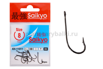 Крючки Saikyo O'Shaughnessy BN KH-11011 №8, 10шт.