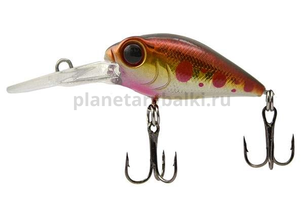 Воблер LureMax DIGGER 36F DR 36мм, 4,2гр., 0,8-1,5м, цвет 072