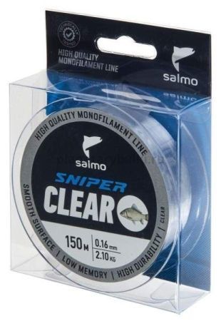 Леска монофильная Salmo Sniper Clear 150м, 0,16мм, 2,1кг