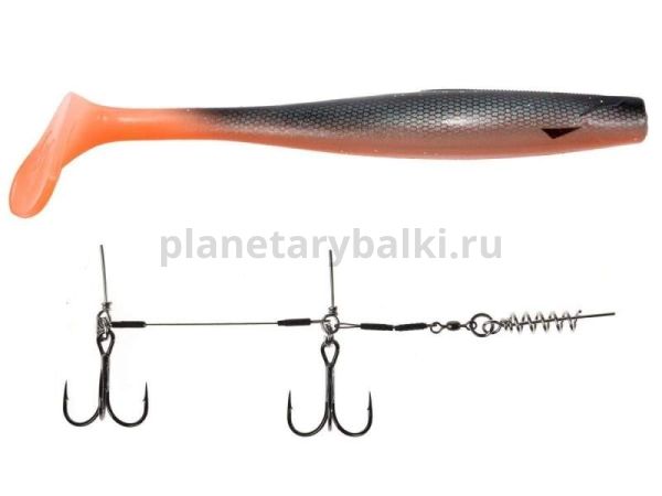 Виброхвост LJ 3D BBS Series KUBIRA SWIM SHAD 9,0in (22,86)/PG40 1шт.+Stinger L