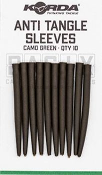 Противозакручиватель конусный KORDA Anti Tangle Sleeves Basix Camo green 10шт.
