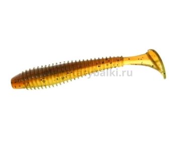 Виброхвост FLAGMAN Mystic Fish Fat 3,3" 8,2см, #2112 Watermelon Chartr, 4шт.