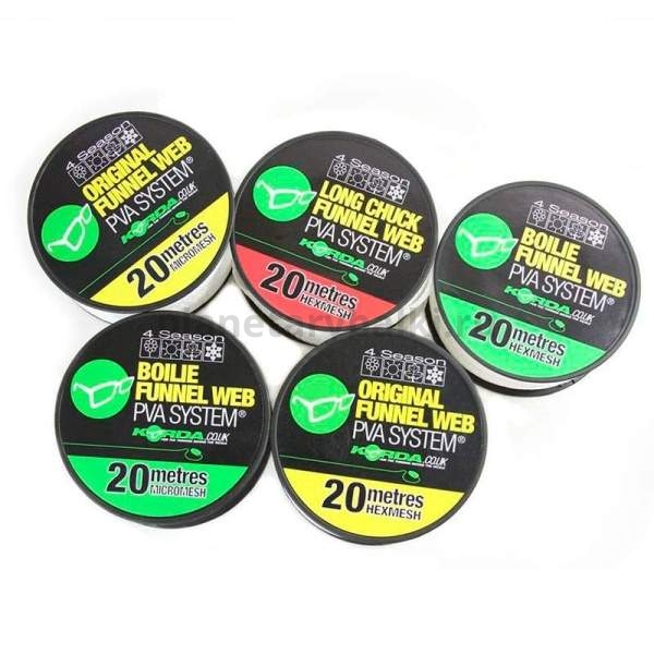 KORDA Сетка PVA запасная Boilie Funnel Web Micromesh 20м