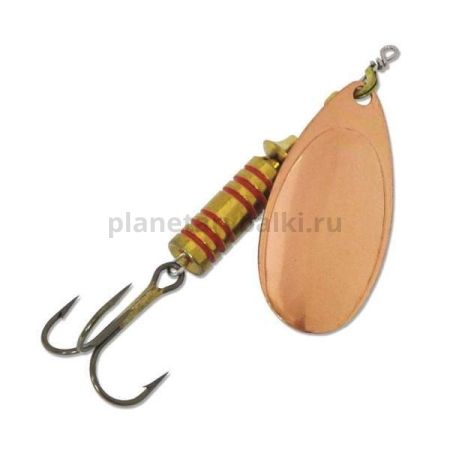 Блесна вращающаяся ILBA TONDO n/d №1, 3гр., цвет cooper