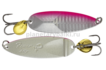 Блесна колеблющаяся LureMax Fever 70мм, 25гр., цвет 21, Red eye