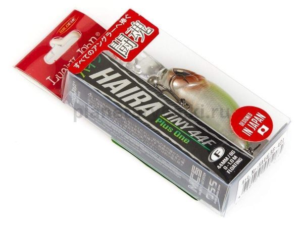 Воблер LUCKY JOHN Pro Series HAIRA TINY LBF плавающий 44мм, 8гр., до 1м, цвет 401 для рыбалки, Воблер LUCKY JOHN Pro Series HAIRA TINY LBF плавающий 44мм, 8гр., до 1м, цвет 401 отзывы, Воблер LUCKY JOHN Pro Series HAIRA TINY LBF плавающий 44мм, 8гр., до 1м, цвет 401 купить, Воблер LUCKY JOHN Pro Series HAIRA TINY LBF плавающий 44мм, 8гр., до 1м, цвет 401 купить в интернет магазине, Воблер LUCKY JOHN Pro Series HAIRA TINY LBF плавающий 44мм, 8гр., до 1м, цвет 401 выбрать, Воблер LUCKY JOHN Pro Series HAIRA TINY LBF плавающий 44мм, 8гр., до 1м, цвет 401 обзор, Воблер LUCKY JOHN Pro Series HAIRA TINY LBF плавающий 44мм, 8гр., до 1м, цвет 401 купить в розничном магазине
