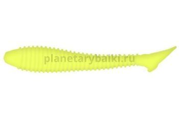 Виброхвост LureMax SEEKER 2,5''/6,3см, Chartreuse 001, 10шт.