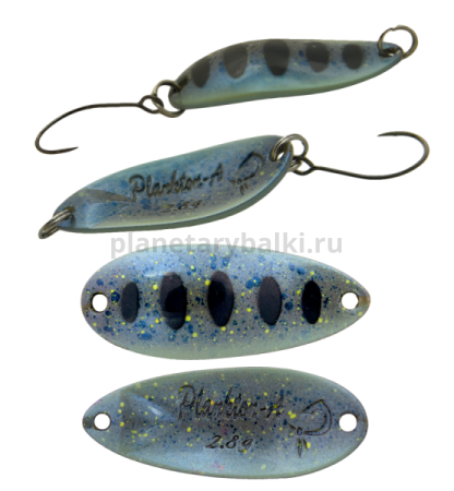 Блесна колеблющаяся LureMax Plankton-A 30мм, 2,8гр., цвет 108