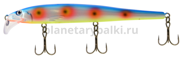 Воблер LureMax KILLKA 110F DR 110мм, 8,6гр., до 2м, цвет 137