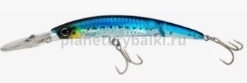 Воблер Yo-Zuri Crystal 3D Minnow DD Jointed 130F 130мм, 25гр., 1-4м, цвет GHIW
