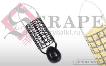 Кормушка фидерная Colmic Bullet Net Feeder 25x25мм, 40гр.