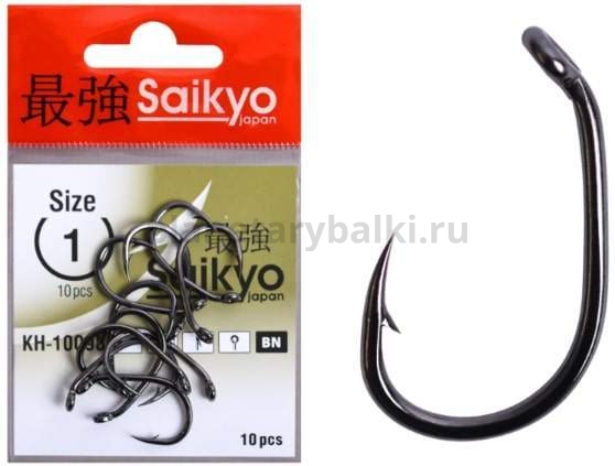 Крючки Saikyo Clever Carp BN KH-10098 №8, 10шт.