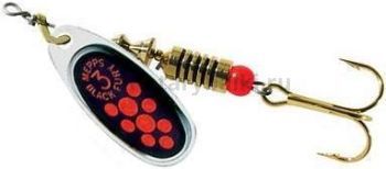 Блесна вращающаяся Mepps BLACK FURY 4, 8гр., цвет SILVER/Orange