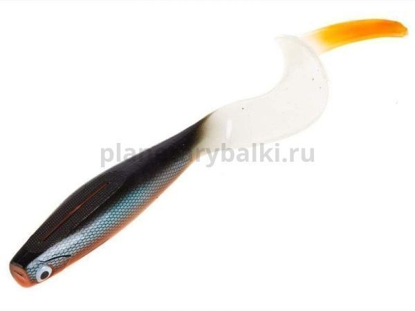 Твистер Lucky John 3D BBS Series KUBIRA FIRE TAIL 9,0in 22,86см, цвет PG40, 1шт.