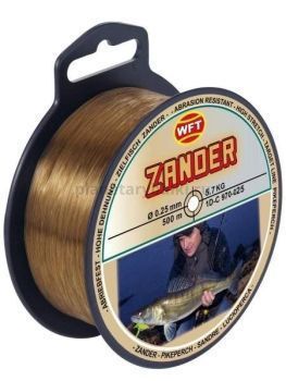 Леска монофильная WFT Zielfisch ZANDER (СУДАК) 500м, 0,25мм, 5,8кг