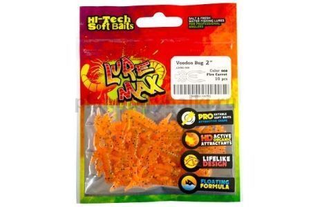 Приманка силиконовая LureMax VOODOO BUG 2'' 5см, Fire Carrot 008, 10шт. для рыбалки, Приманка силиконовая LureMax VOODOO BUG 2'' 5см, Fire Carrot 008, 10шт. отзывы, Приманка силиконовая LureMax VOODOO BUG 2'' 5см, Fire Carrot 008, 10шт. купить, Приманка силиконовая LureMax VOODOO BUG 2'' 5см, Fire Carrot 008, 10шт. купить в интернет магазине, Приманка силиконовая LureMax VOODOO BUG 2'' 5см, Fire Carrot 008, 10шт. выбрать, Приманка силиконовая LureMax VOODOO BUG 2'' 5см, Fire Carrot 008, 10шт. обзор, Приманка силиконовая LureMax VOODOO BUG 2'' 5см, Fire Carrot 008, 10шт. купить в розничном магазине
