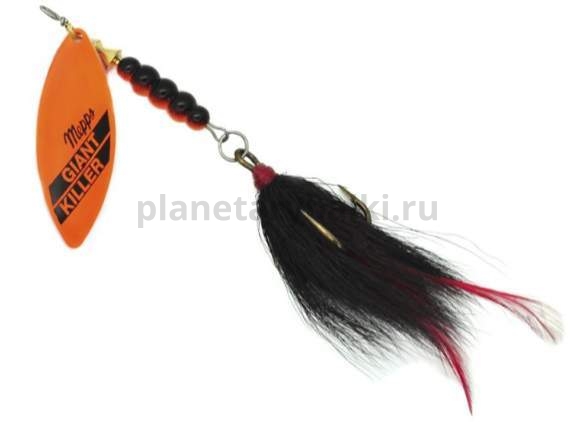 Блесна вращающаяся MEPPS Giant Killer №5, 35гр., цвет orange блистер
