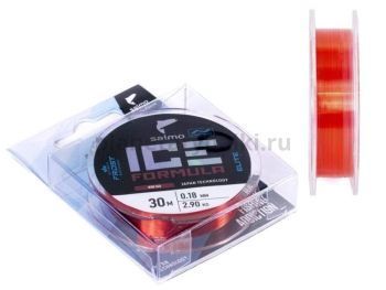 Леска монофильная зимняя Salmo Elite ICE FORMULA Wine red 30м, 0,18мм, 2,9кг