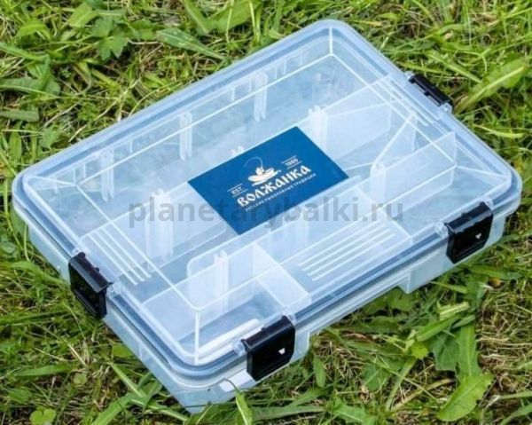 Коробка рыболовная Волжанка 23х17,5х5см