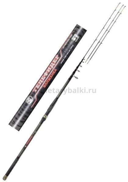 Удилище фидерное Волжанка Телефидер 3.6м, тест до 150гр., 6 секций+3 (IM6)