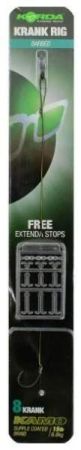 Поводки готовые Korda Krank Ready Rig №8, 15lb