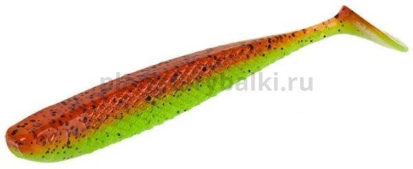 Виброхвост Lucky John 3D Series SLICK SHAD PADDLE 4.5in 11,4см, цвет Z15, 4шт.
