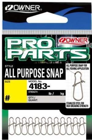 OWNER Застежка All Purpose Snap №1 12шт