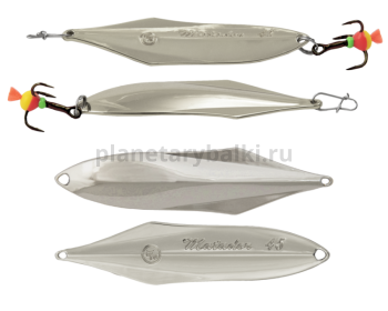 Блесна вертикальная ECOPRO Matador 45мм, 4гр., цвет S