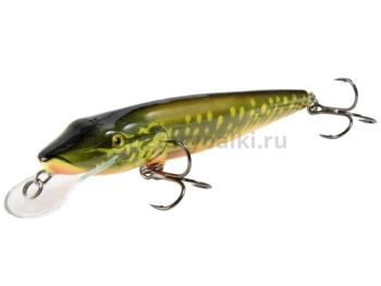 Воблер плавающий Salmo PIKE F11 110мм, 15гр., 0,5-1м, цвет HPE