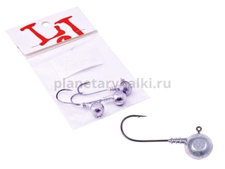 Джиг-головки Lucky John BALL BN №002/0, 10гр., 3шт.
